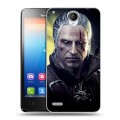 Дизайнерский пластиковый чехол для Lenovo S890 Witcher