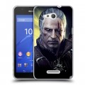 Дизайнерский пластиковый чехол для Sony Xperia E4g Witcher