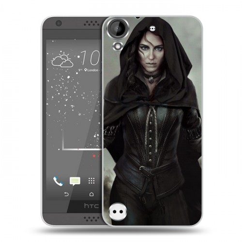 Дизайнерский пластиковый чехол для HTC Desire 530 Witcher