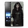 Дизайнерский пластиковый чехол для Sony Xperia TX Witcher