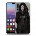 Дизайнерский силиконовый с усиленными углами чехол для Huawei P20 Pro Witcher