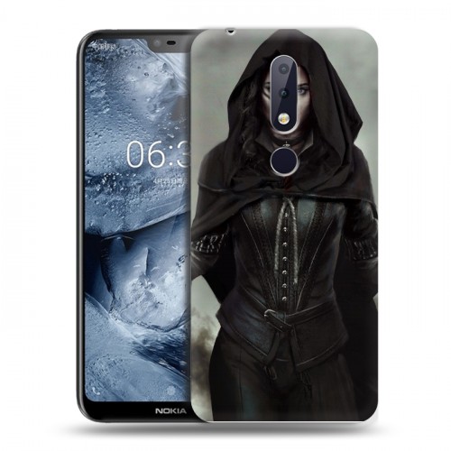 Дизайнерский пластиковый чехол для Nokia 6.1 Plus Witcher