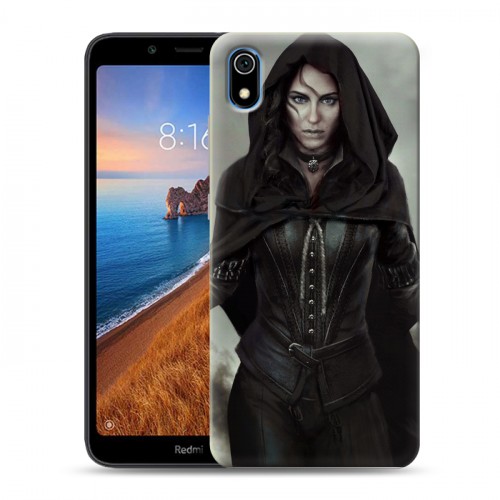 Дизайнерский силиконовый чехол для Xiaomi RedMi 7A Witcher