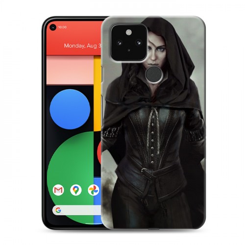 Дизайнерский пластиковый чехол для Google Pixel 5 Witcher