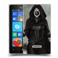 Дизайнерский пластиковый чехол для Microsoft Lumia 435 Witcher