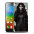 Дизайнерский пластиковый чехол для Lenovo A7000 Witcher