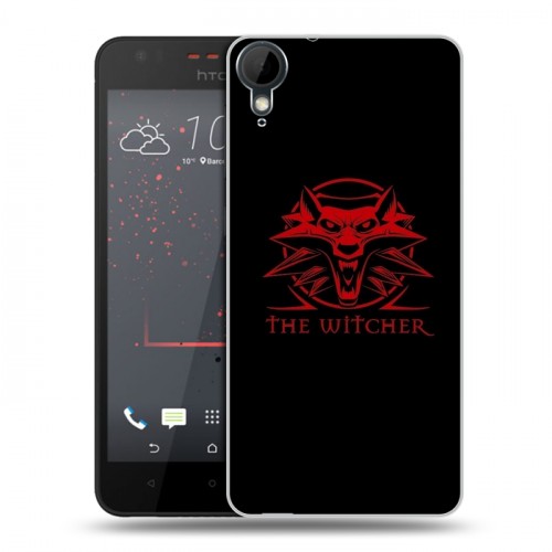 Дизайнерский пластиковый чехол для HTC Desire 825 Witcher