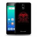 Дизайнерский силиконовый чехол для Micromax Q409 Witcher