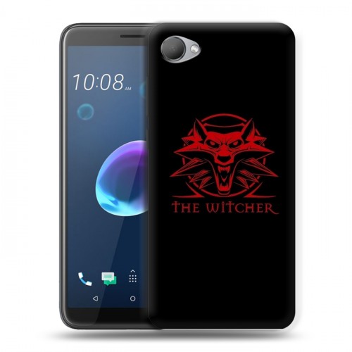 Дизайнерский пластиковый чехол для HTC Desire 12 Witcher