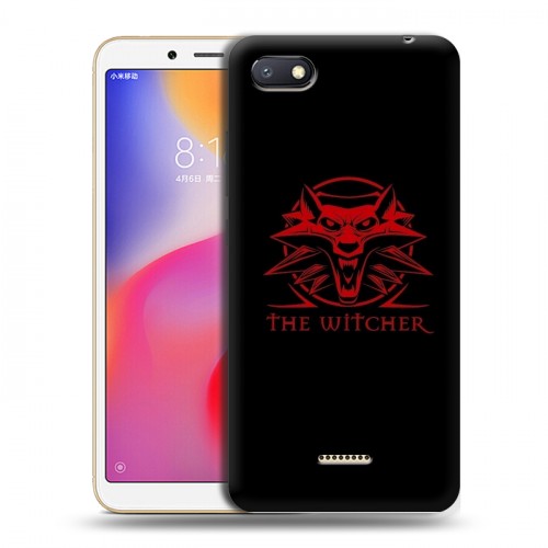 Дизайнерский пластиковый чехол для Xiaomi RedMi 6A Witcher