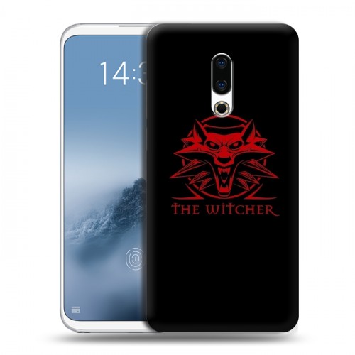 Дизайнерский силиконовый чехол для Meizu 16th Plus Witcher