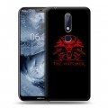 Дизайнерский пластиковый чехол для Nokia 6.1 Plus Witcher