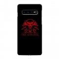 Дизайнерский силиконовый чехол для Samsung Galaxy S10 Witcher