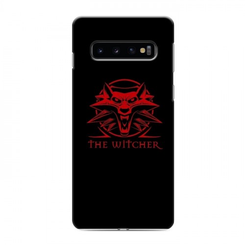 Дизайнерский силиконовый чехол для Samsung Galaxy S10 Witcher