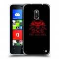 Дизайнерский пластиковый чехол для Nokia Lumia 620 Witcher