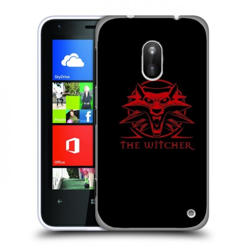 Дизайнерский пластиковый чехол для Nokia Lumia 620 Witcher