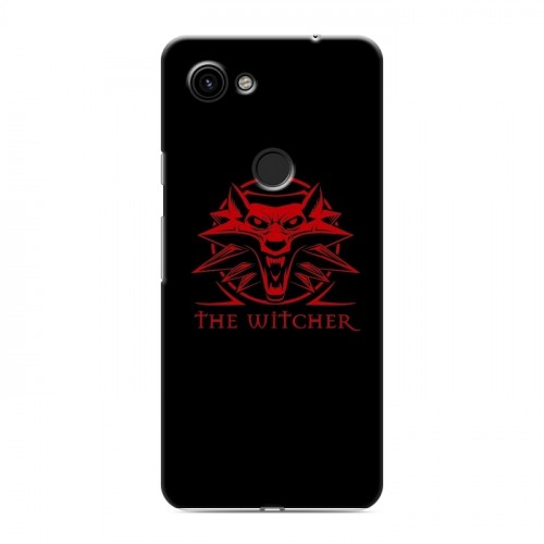 Дизайнерский пластиковый чехол для Google Pixel 3a Witcher