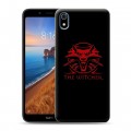 Дизайнерский силиконовый чехол для Xiaomi RedMi 7A Witcher