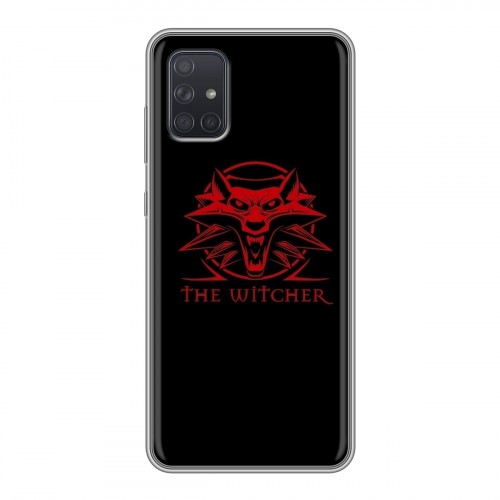 Дизайнерский силиконовый чехол для Samsung Galaxy A71 Witcher