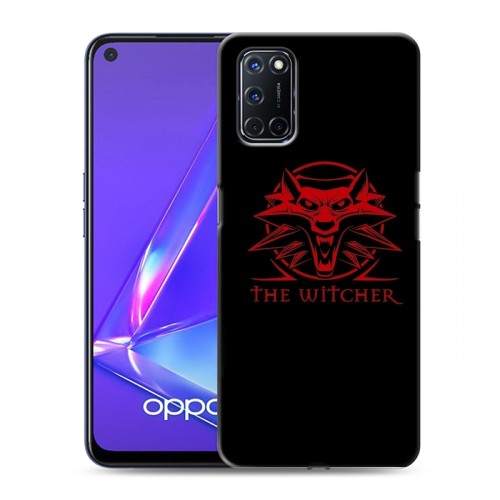 Дизайнерский пластиковый чехол для OPPO A52 Witcher