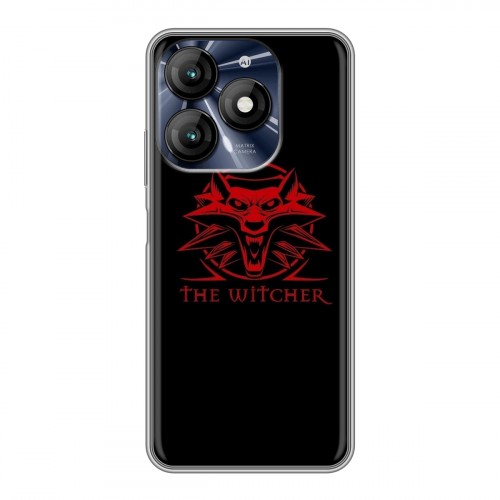 Дизайнерский силиконовый чехол для Itel A70 Witcher