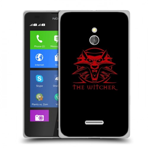 Дизайнерский силиконовый чехол для Nokia XL Witcher