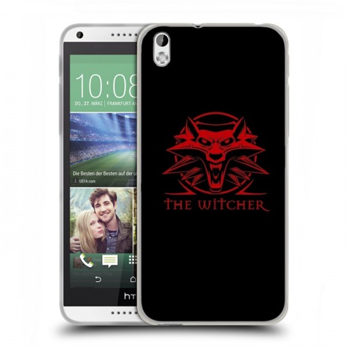 Дизайнерский пластиковый чехол для HTC Desire 816 Witcher