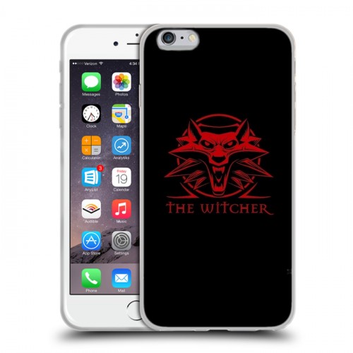 Дизайнерский силиконовый чехол для Iphone 6 Plus/6s Plus Witcher