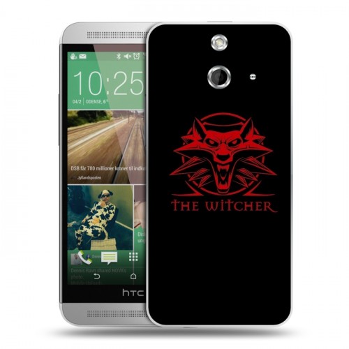 Дизайнерский пластиковый чехол для HTC One E8 Witcher