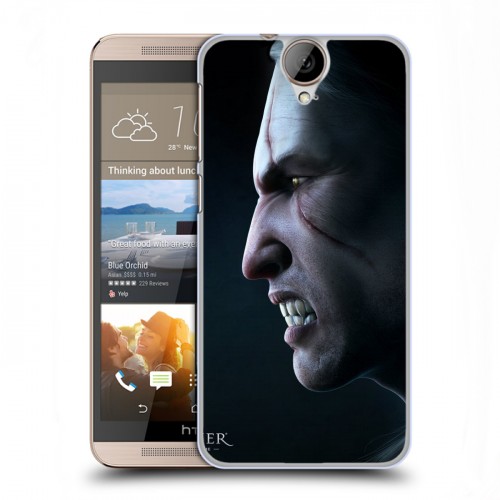 Дизайнерский пластиковый чехол для HTC One E9+ Witcher