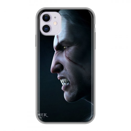 Дизайнерский силиконовый чехол для Iphone 11 Witcher