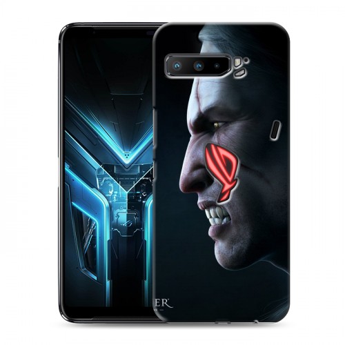 Дизайнерский силиконовый с усиленными углами чехол для ASUS ROG Phone 3 Witcher