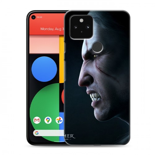 Дизайнерский пластиковый чехол для Google Pixel 5 Witcher