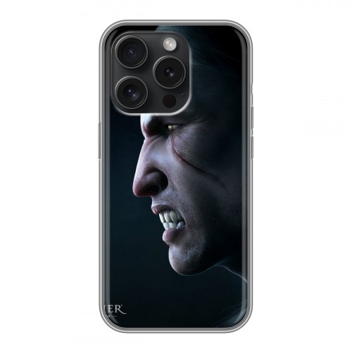 Дизайнерский силиконовый чехол для Iphone 15 Pro Witcher