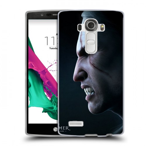 Дизайнерский силиконовый чехол для LG G4 Witcher