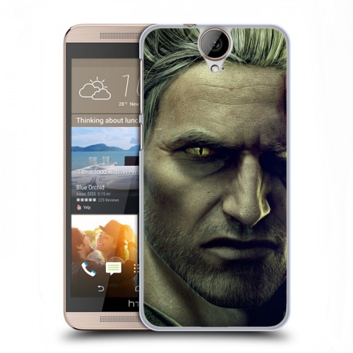 Дизайнерский пластиковый чехол для HTC One E9+ Witcher