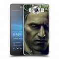 Дизайнерский пластиковый чехол для Microsoft Lumia 950 Witcher