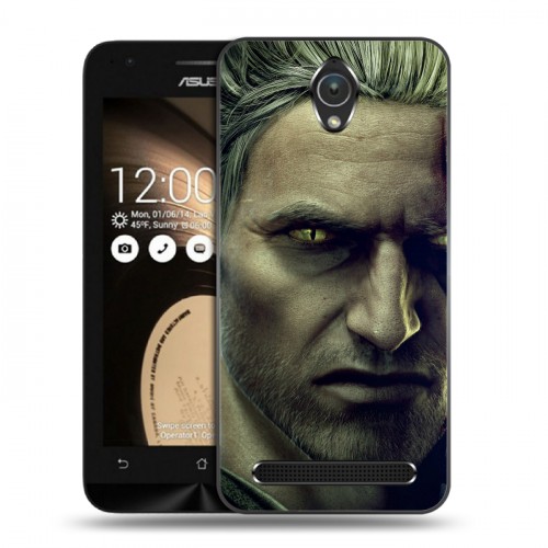 Дизайнерский пластиковый чехол для ASUS Zenfone Go Witcher