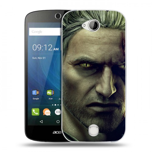 Дизайнерский силиконовый чехол для Acer Liquid Z530 Witcher