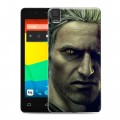 Дизайнерский силиконовый чехол для BQ Aquaris E4.5 Witcher