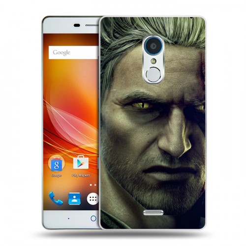 Дизайнерский пластиковый чехол для ZTE Blade X9 Witcher