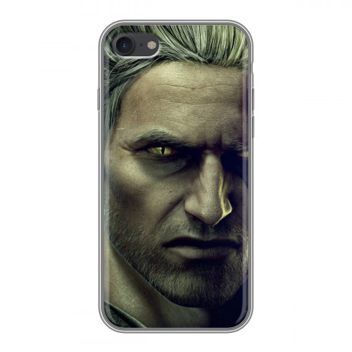 Дизайнерский силиконовый чехол для Iphone 7 Witcher