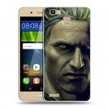 Дизайнерский пластиковый чехол для Huawei GR3 Witcher