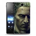 Дизайнерский пластиковый чехол для Sony Xperia TX Witcher