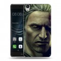 Дизайнерский пластиковый чехол для Huawei Y6II Witcher