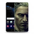 Дизайнерский пластиковый чехол для Huawei P10 Witcher