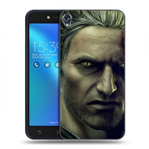 Дизайнерский силиконовый чехол для Asus ZenFone Live Witcher