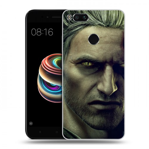 Дизайнерский силиконовый чехол для Xiaomi Mi5X Witcher