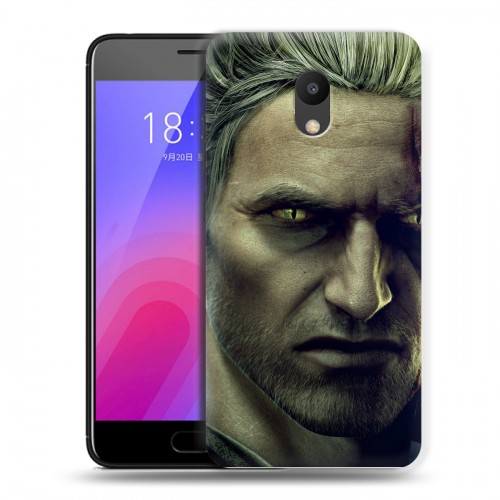 Дизайнерский пластиковый чехол для Meizu M6 Witcher