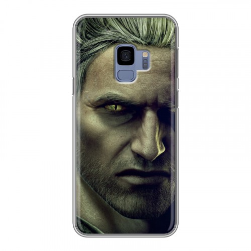 Дизайнерский пластиковый чехол для Samsung Galaxy S9 Witcher